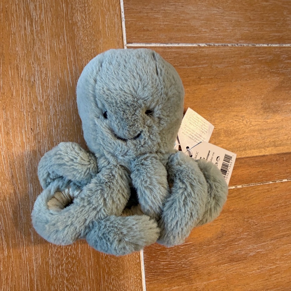 Jellycat Odyssey Octopus in Soft Blue